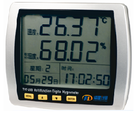 THT-205多功用數字溫濕度表